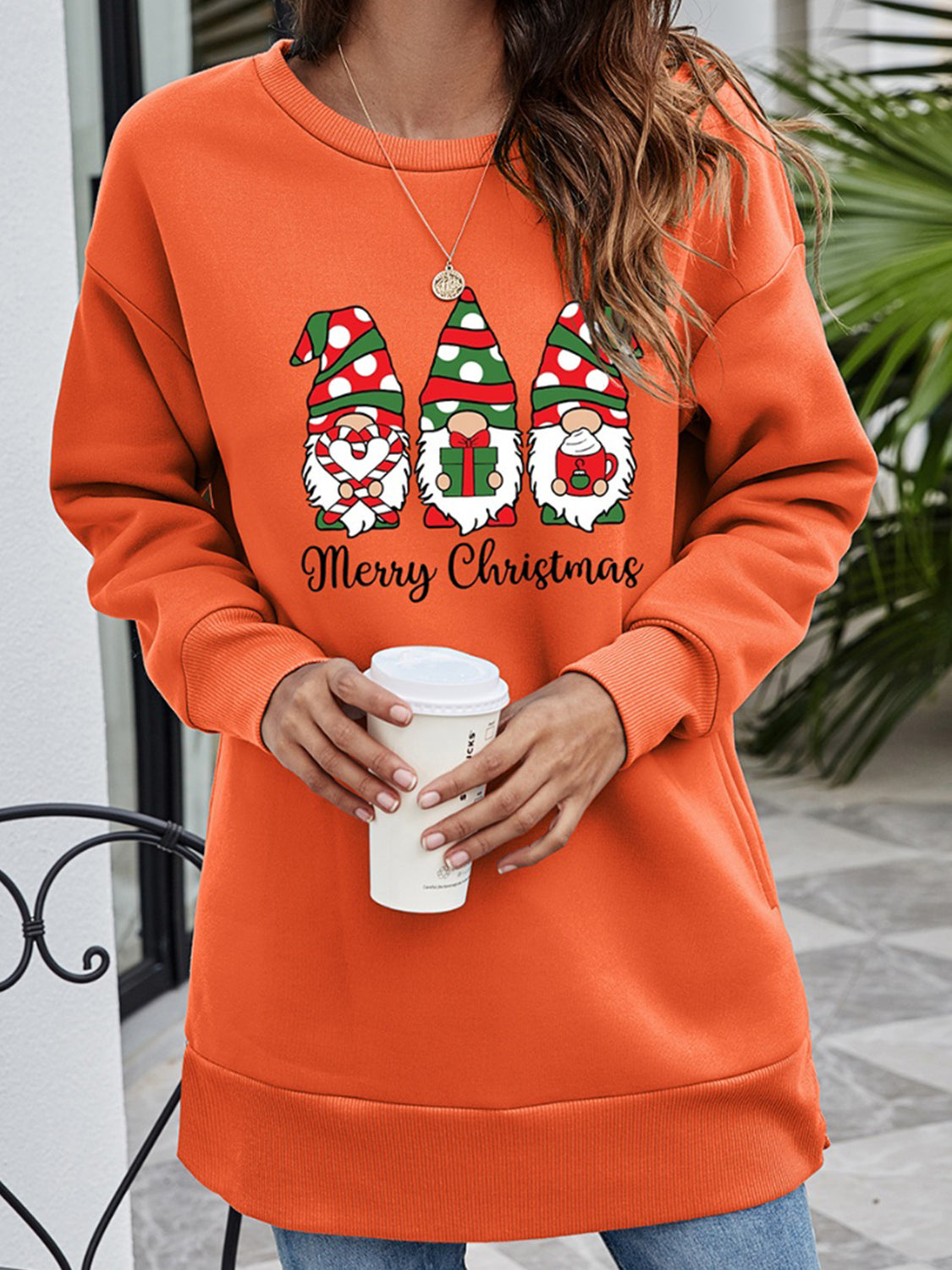 MERRY CHRISTMAS Graphic Sweatshirt