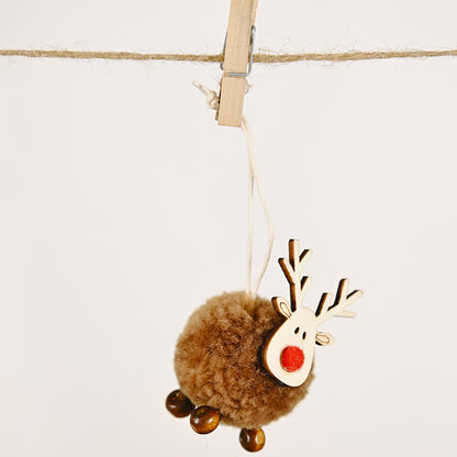 4-Piece Reindeer Hanging Widgets