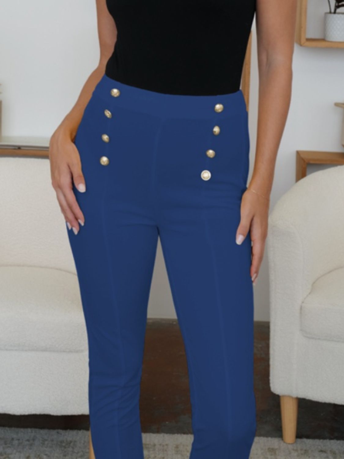 FAM-FAM High Waist Skinny Pants