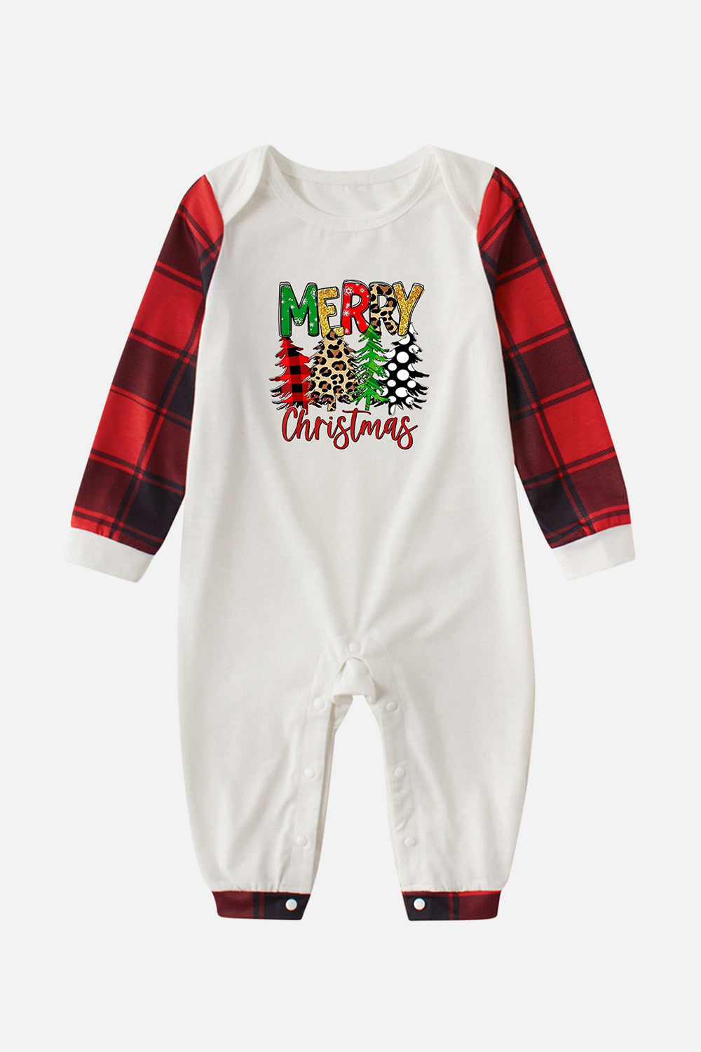 MERRY CHRISTMAS Graphic Jumpsuit