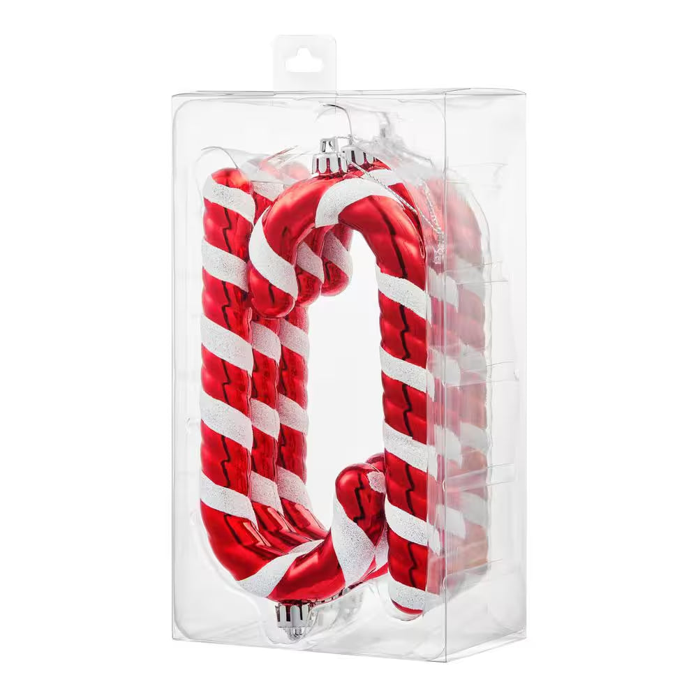 Sweet Sticks of Holiday Joy: 6.5 Inches of Candy Cane Shenanigans (6-Pack)