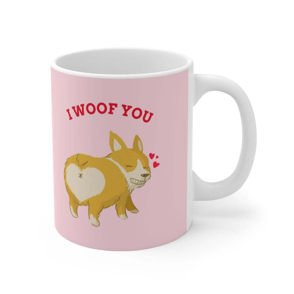 I Woof You Dog Lovers Mug