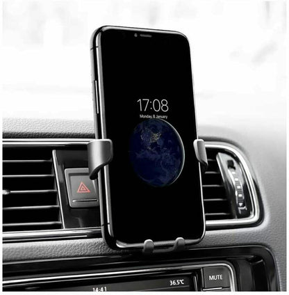 Universal Car Mount Holder Stand Air Vent Cradle For Mobile Cell Phone Gravity Car Mount Air Vent Phone Holder for iPhone X XR XS Max Samsung S10 Note9