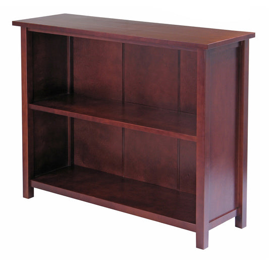 Milan Storage Shelf or Bookcase; 3-Tier; Long