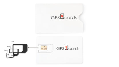 GPS.cards SIM for Megastek GVT-900 Bike GPS Tracker + Real-time GPS Tracking