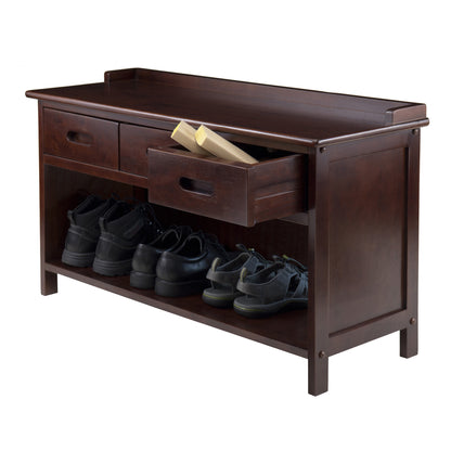 Adriana 3-Drawer Bench with Storage