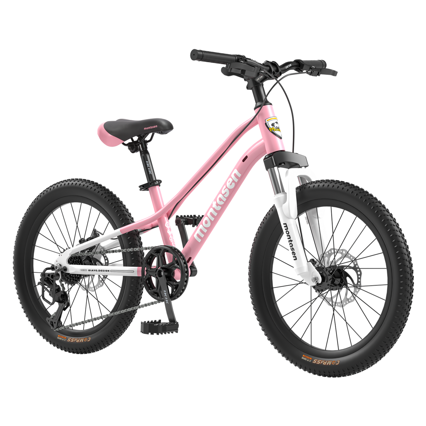 AB03-20 inch Youth Bike Kids Bike for Boys and Girls with Suspension Fork, 7-Speed Drivetrain, Multiple Colors.