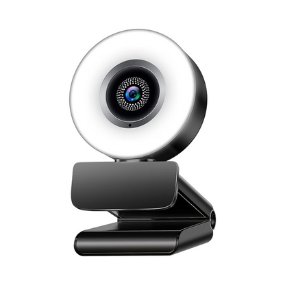 2K Webcam, HD Webcam with Microphone, Dimmable Computer Webcam, Plug and Play USB Webcam, Webcam for Zoom, YouTube, FaceTime, Facebook Live Videoconferencing Game Camera