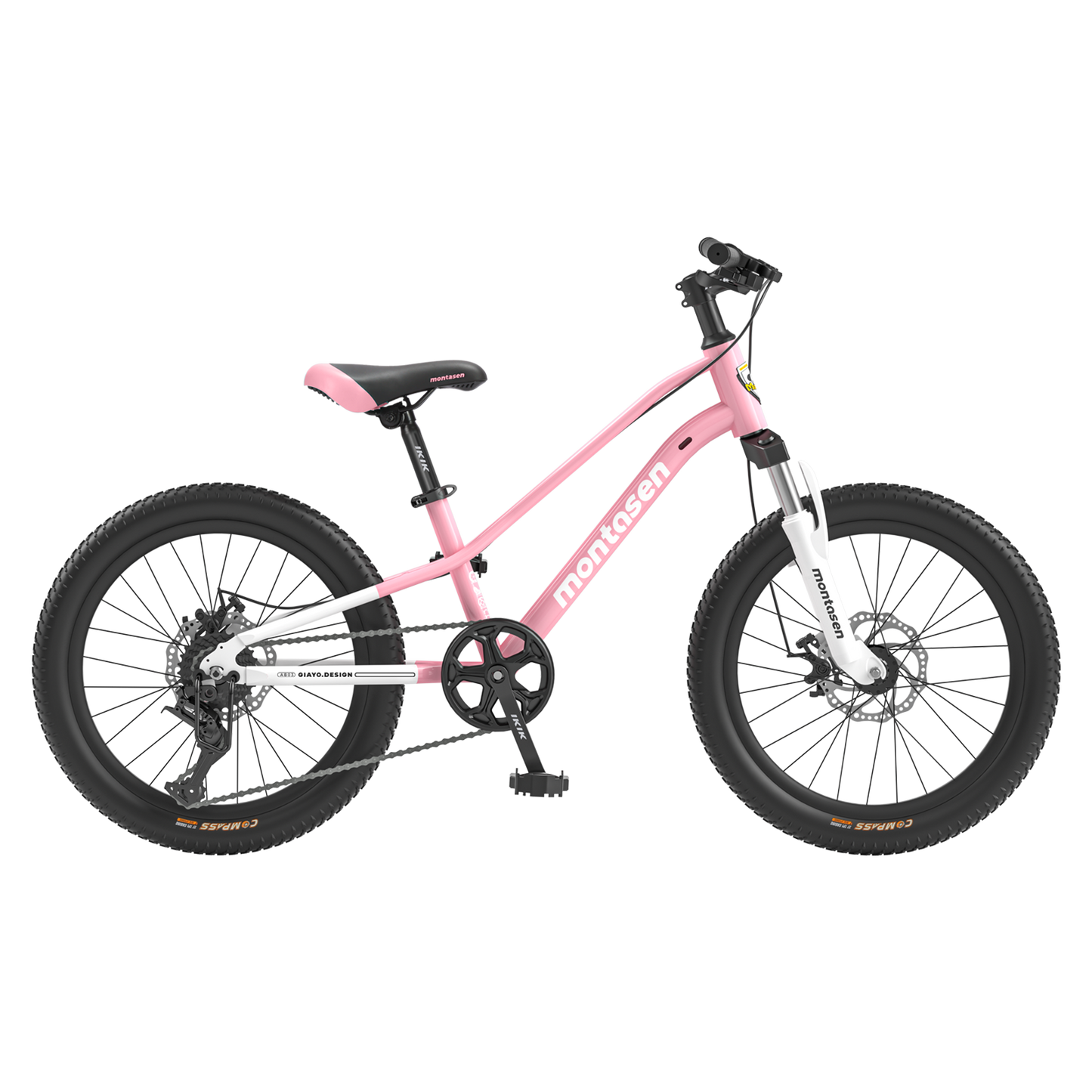 AB03-20 inch Youth Bike Kids Bike for Boys and Girls with Suspension Fork, 7-Speed Drivetrain, Multiple Colors.