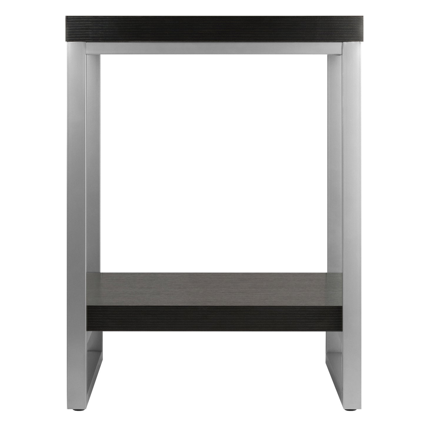 Jared End Table; Enamel Steel Tube