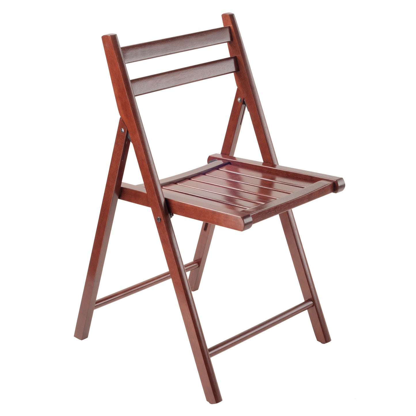 Robin 4-PC Folding Chair Set Walnut