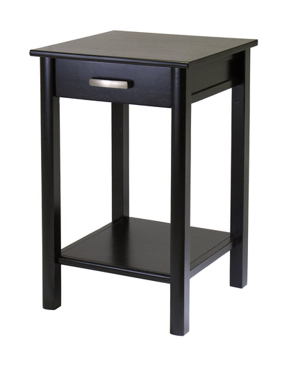 Liso End Table / Printer Table with Drawer and Shelf