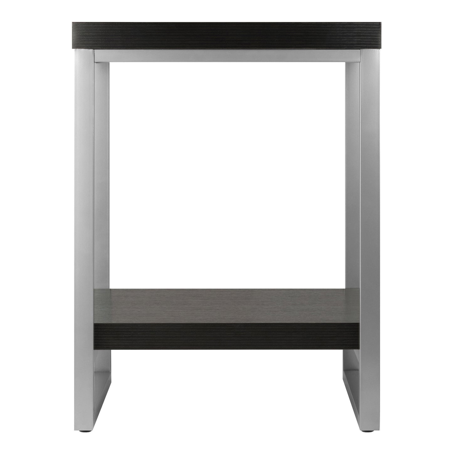 Jared End Table; Enamel Steel Tube