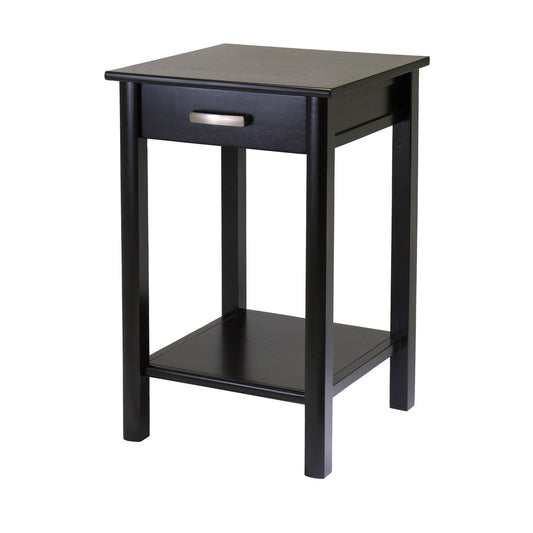 Liso End Table / Printer Table with Drawer and Shelf