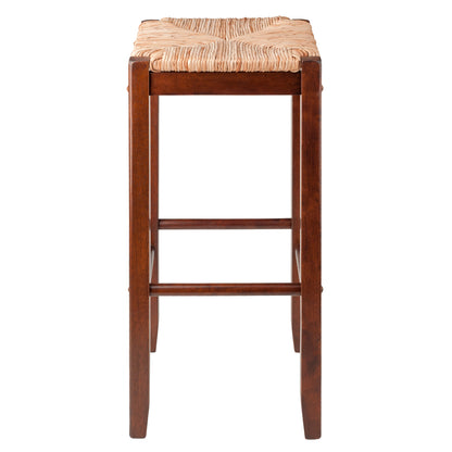 Kaden 2-PC Set Bar Stools Rush Seat