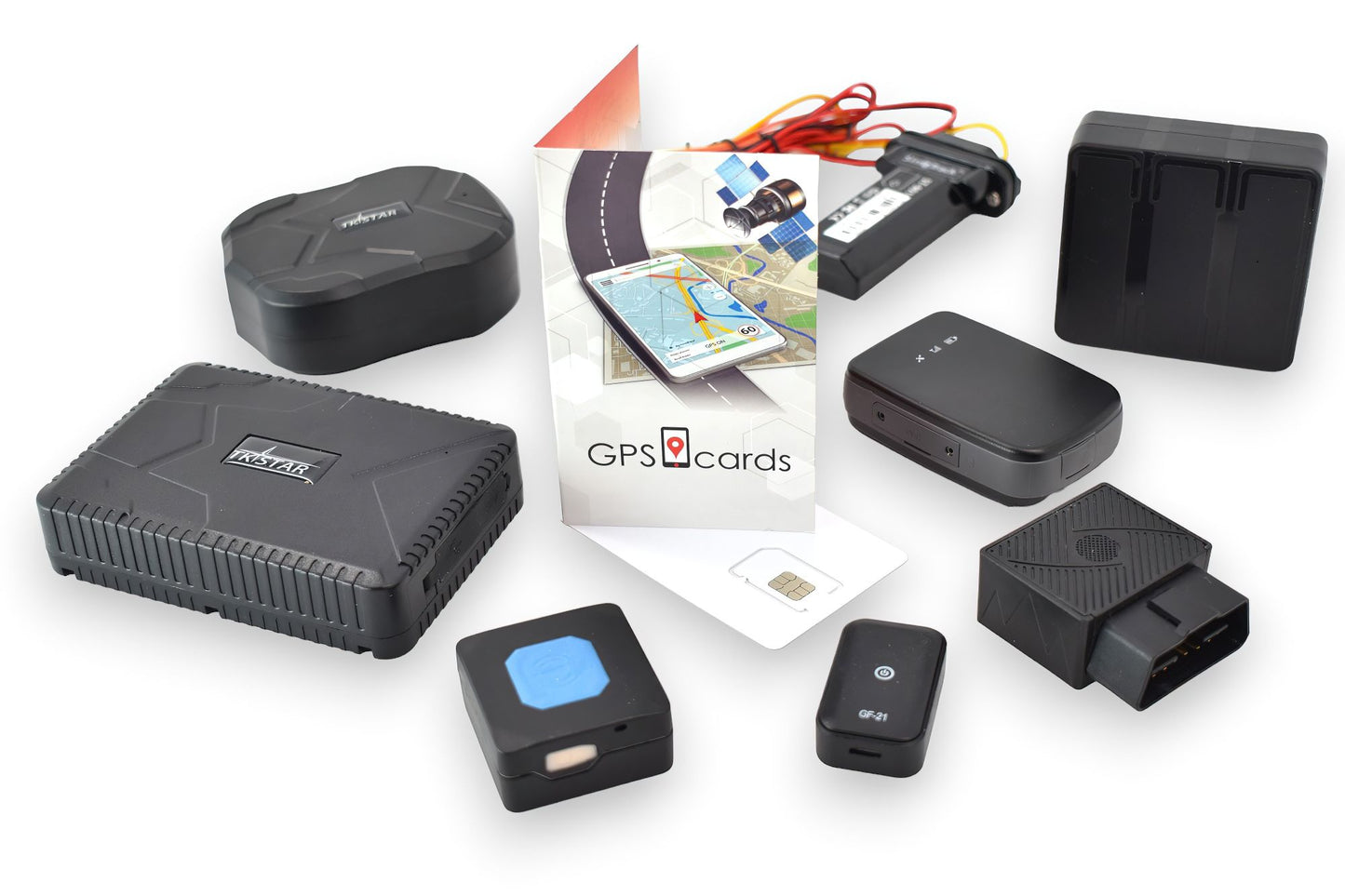 GPS.cards SIM for Megastek GVT-900 Bike GPS Tracker + Real-time GPS Tracking