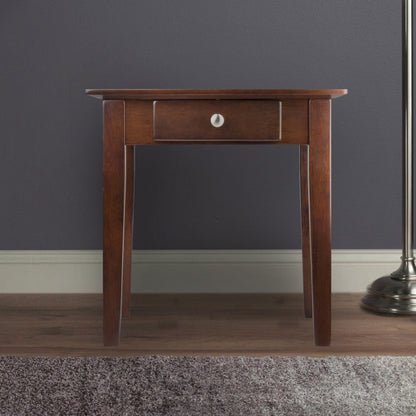 Rochester End Table with one Drawer; Shaker