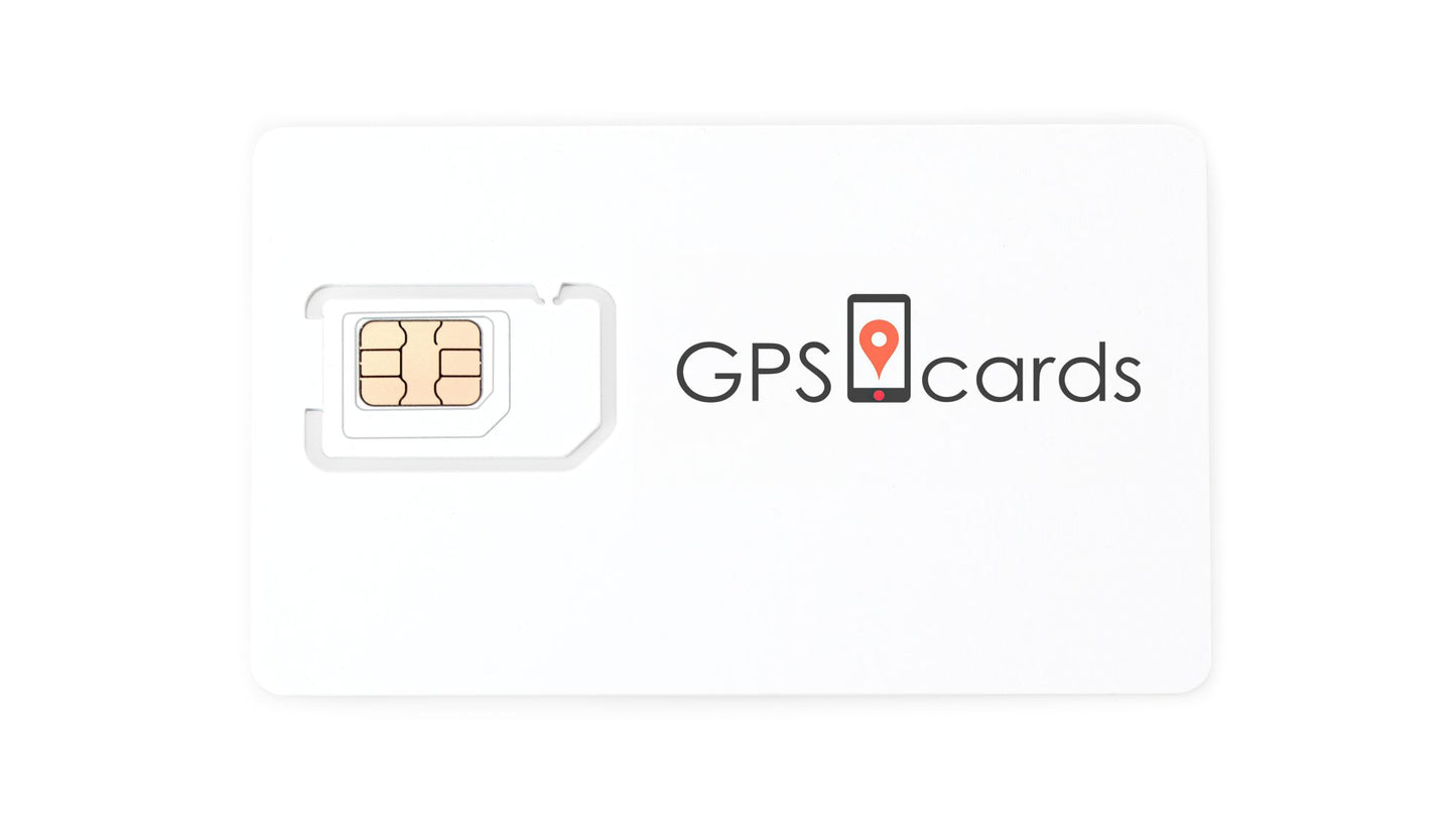 Global GPS Tracker Prepaid $15 SIM with Unlimited Connection & Apps