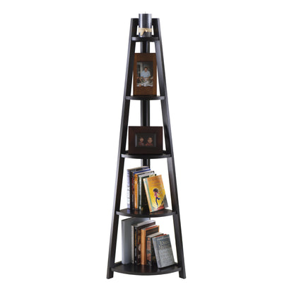 Adam 5-Tier A-Frame Corner Shelf